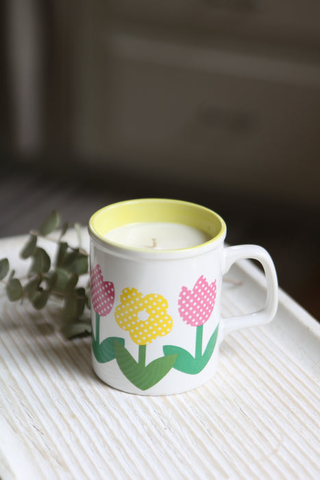 Recycled Teacup Candles