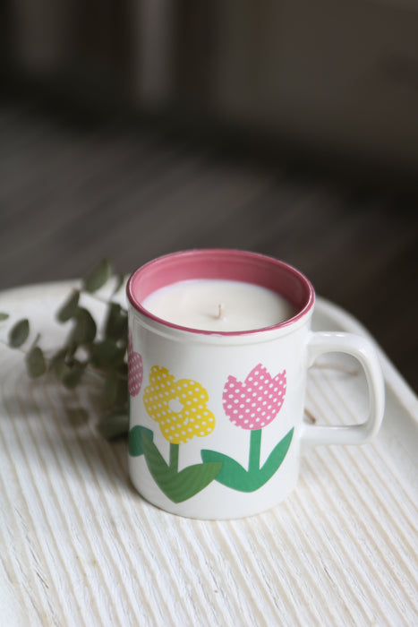 Recycled Teacup Candles