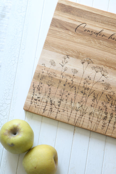 Oak Cutting Board