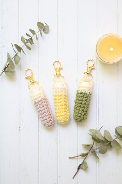 Crocheted Chapstick Pouch