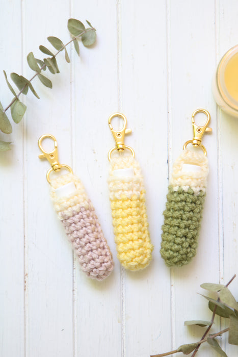Crocheted Chapstick Pouch