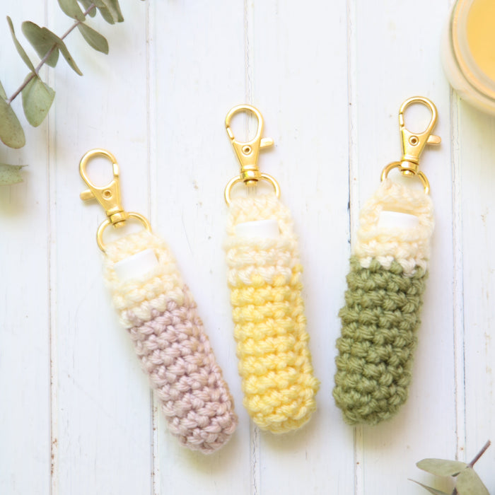 Crocheted Chapstick Pouch