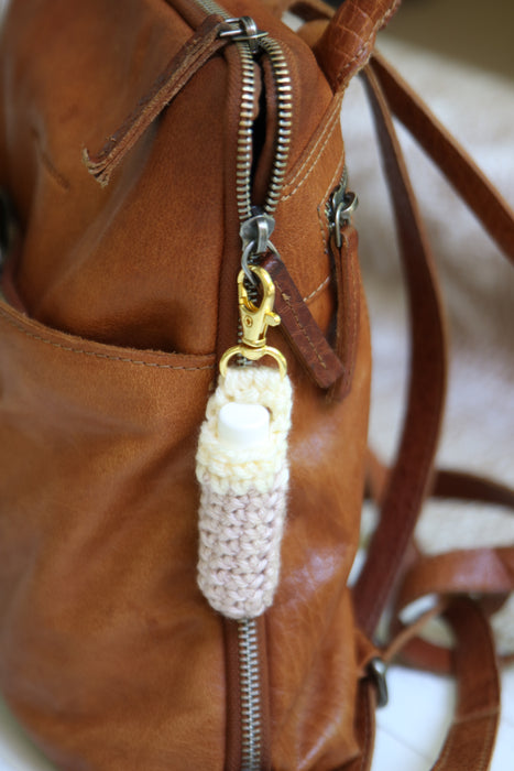 Crocheted Chapstick Pouch