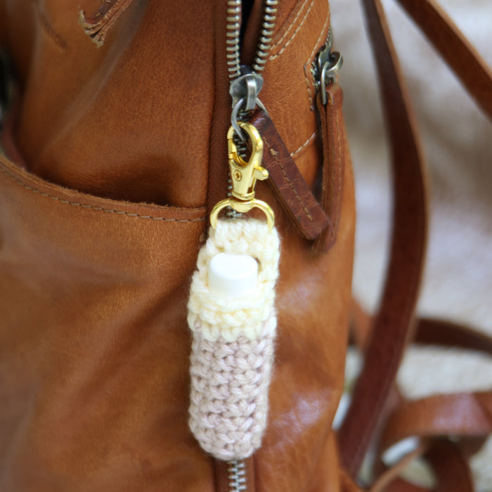 Crocheted Chapstick Pouch