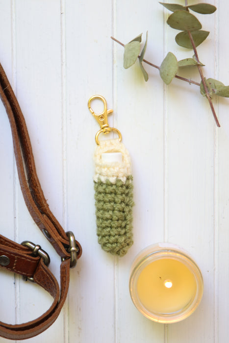 Crocheted Chapstick Pouch