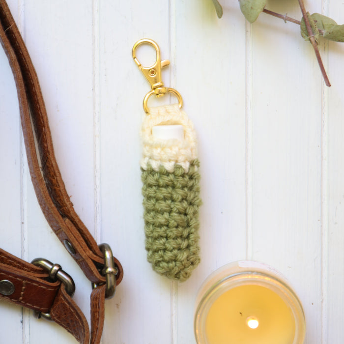 Crocheted Chapstick Pouch