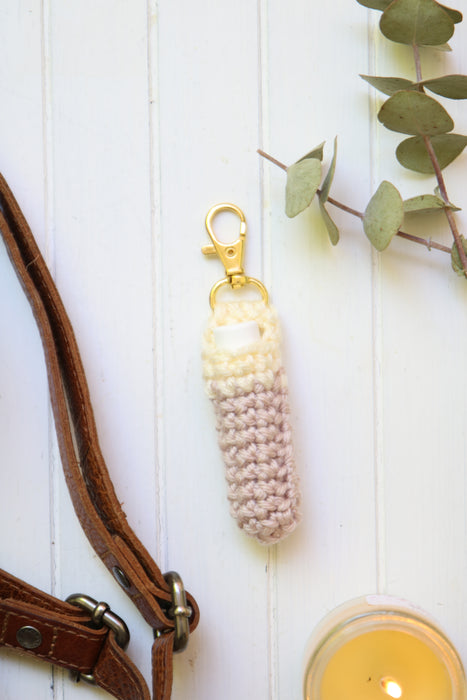 Crocheted Chapstick Pouch