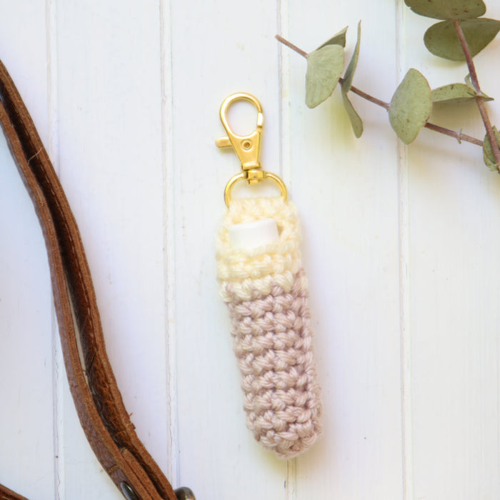 Crocheted Chapstick Pouch