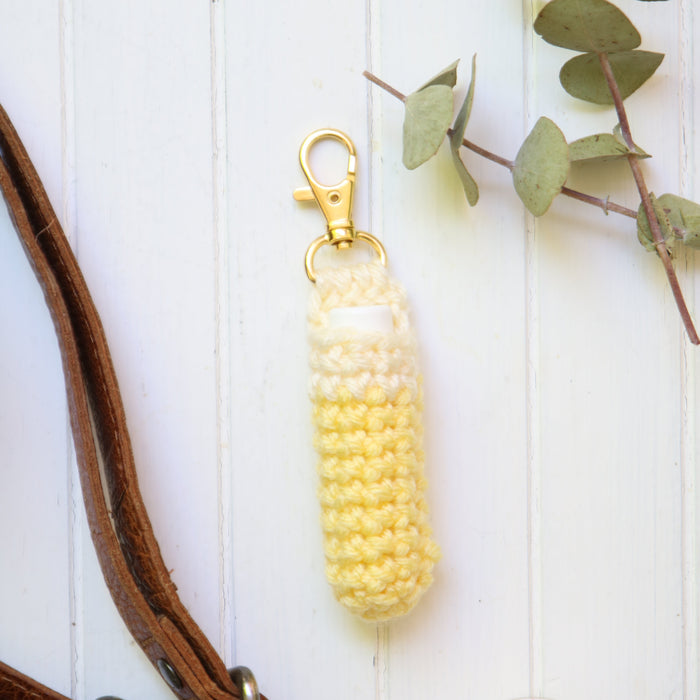 Crocheted Chapstick Pouch