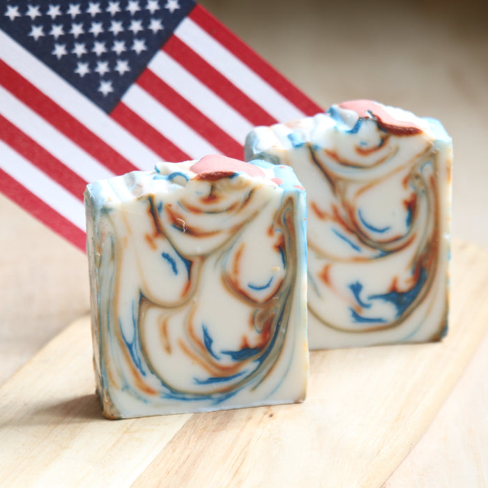 Fourth of July Handmade Soap