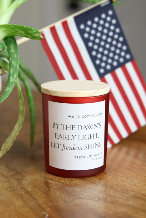 July Fourth Candle