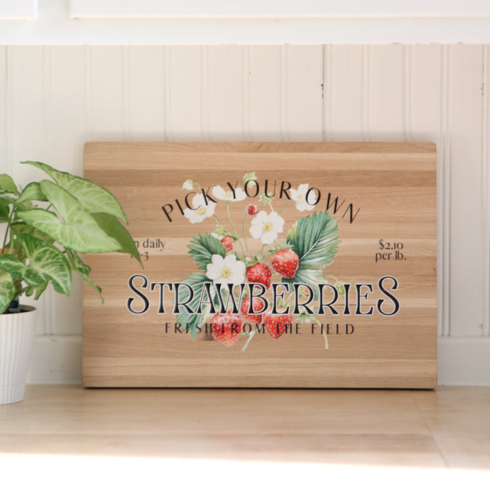 Oak Cutting Board