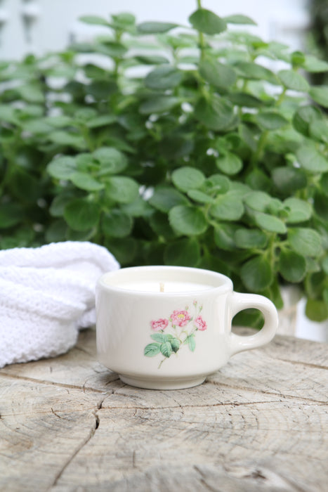 Recycled Teacup Candles