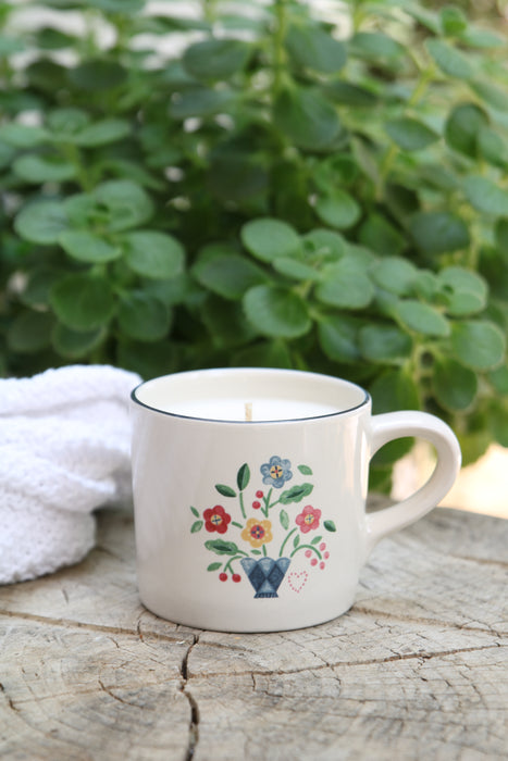 Recycled Teacup Candles