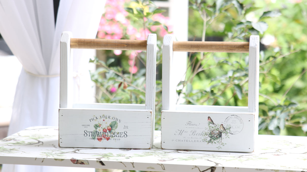 Reclaimed Wood Caddy