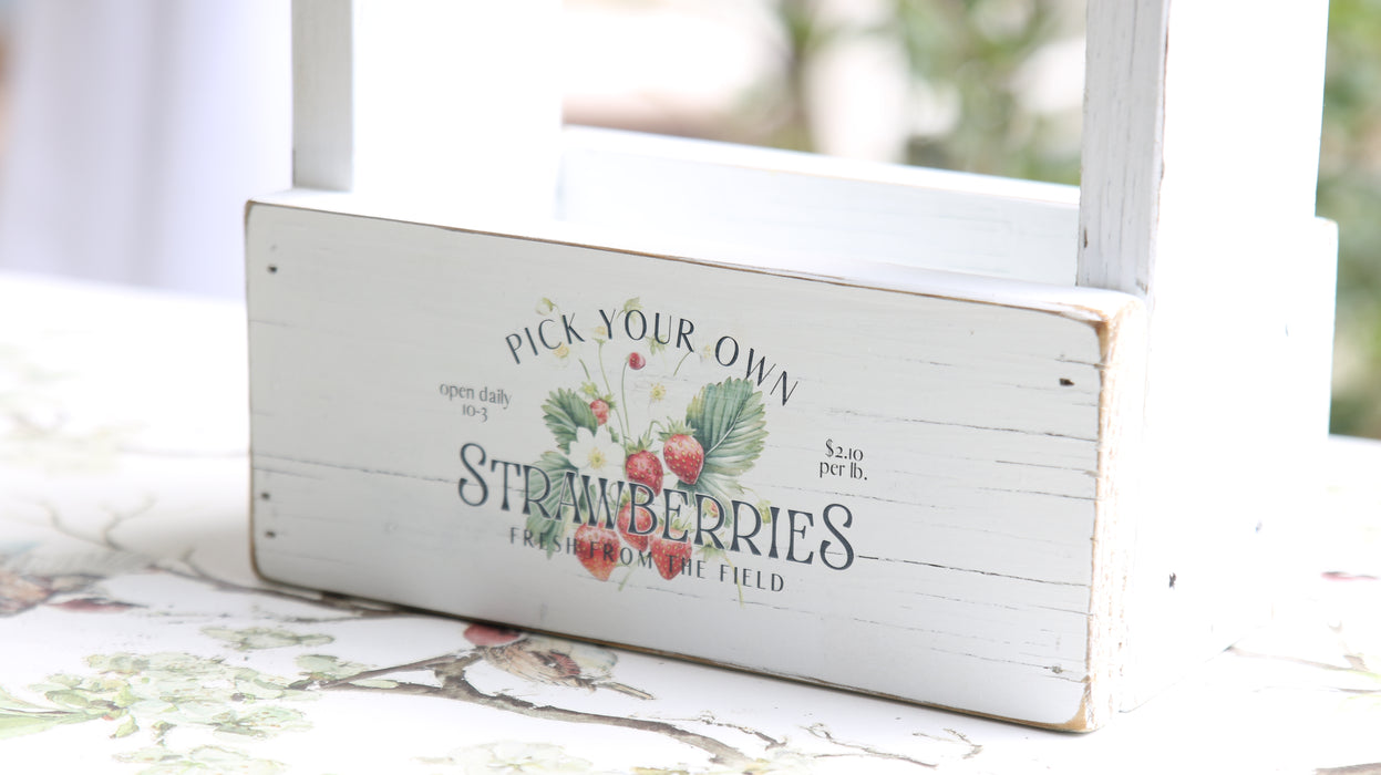 Reclaimed Wood Caddy