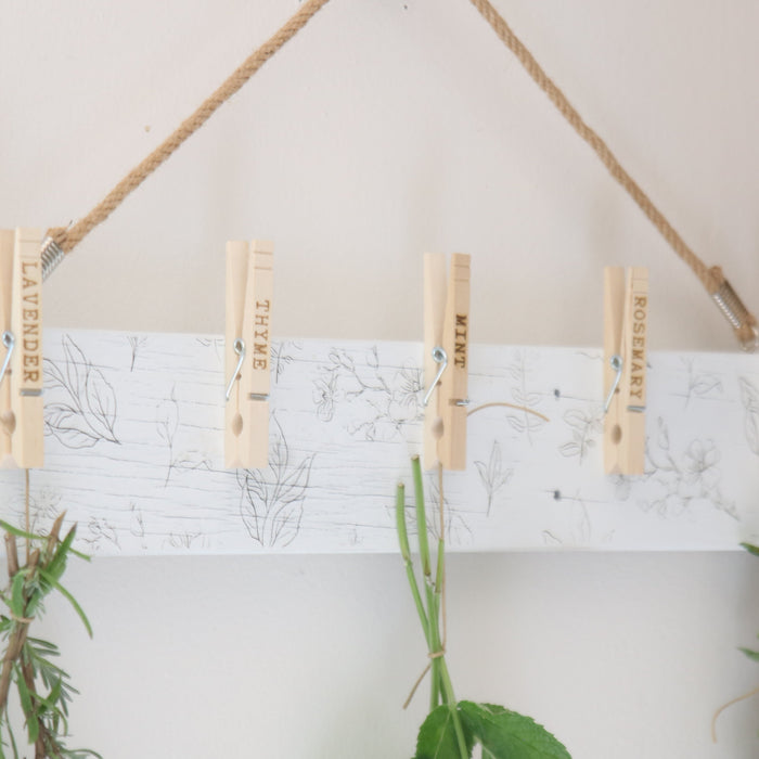Reclaimed Wood Herb Drying Board