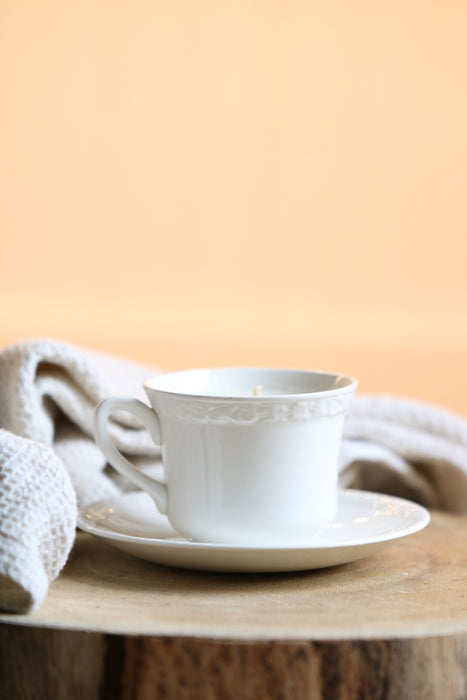 Recycled Teacup Candles