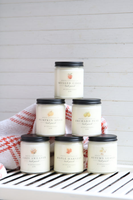 Hand - Poured Fall Soy Candles