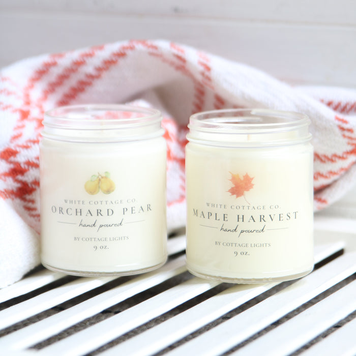 Hand - Poured Fall Soy Candles