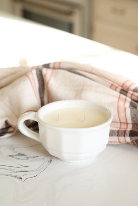 Recycled Teacup Candles