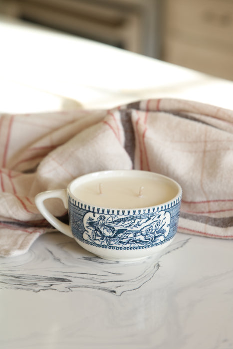 Recycled Teacup Candles