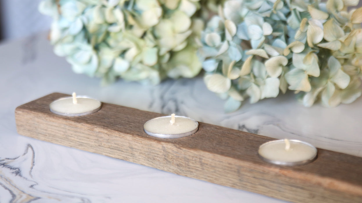 Barnwood Tea Light Holder