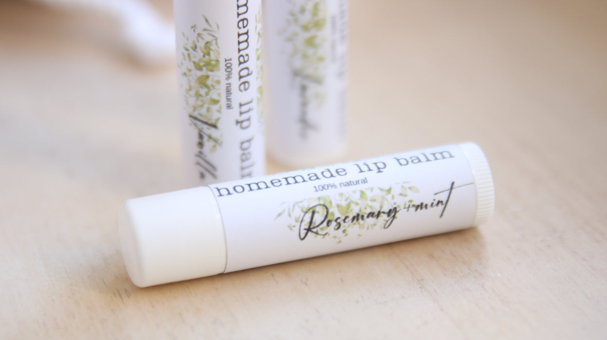 Natural Lip Balm - Set of 3