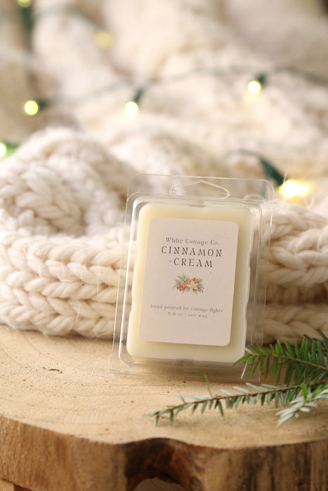 Set of 6 Hand-Poured 2.5 Wax Melts | Christmas & Winter Soy Wax Melt Bundle | Seasonal Gift Set