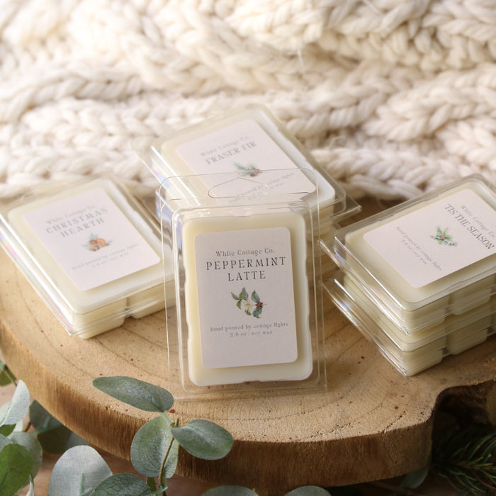 Christmas & Winter Soy Melts | 2.5 oz Hand-Poured Wax Melts | 6 Seasonal Scents