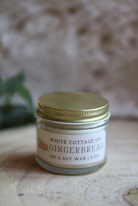 Set of 6 Hand-Poured 2 oz Candles | Christmas & Winter Mini Soy Candle Gift Set | Boxed Holiday Gift
