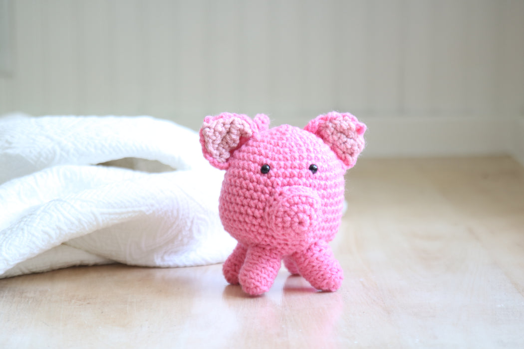 Barnyard Animal Crochet Plushies