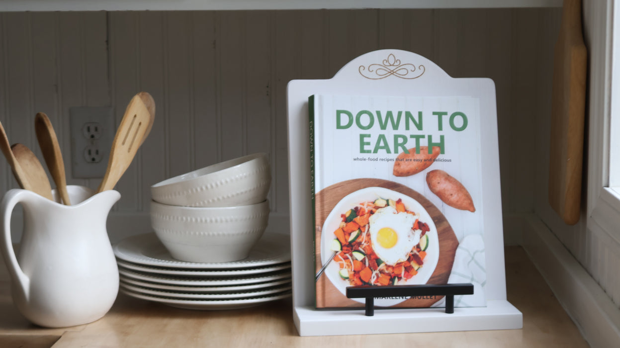 Wooden Cookbook Stand