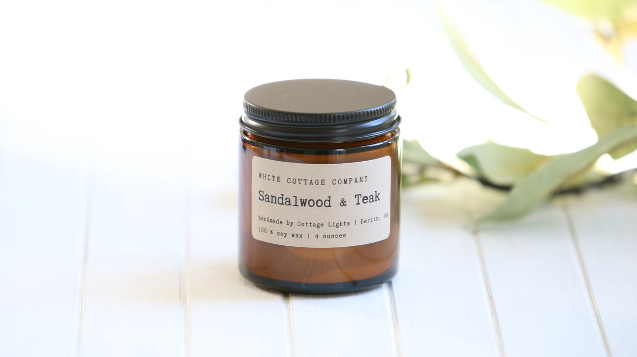 4 oz. Summer Amber Jar Candle (20% off)