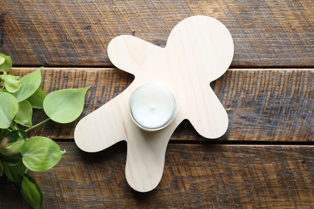 Wooden Gingerbread Man