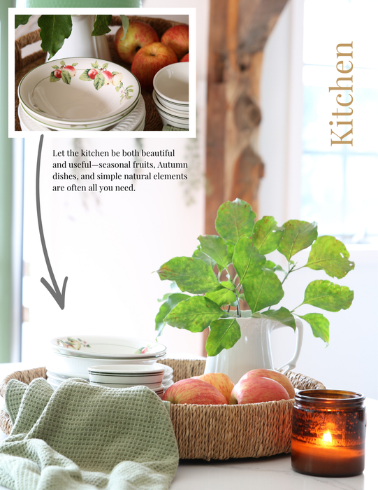 White Cottage Fall | Digital Ebook