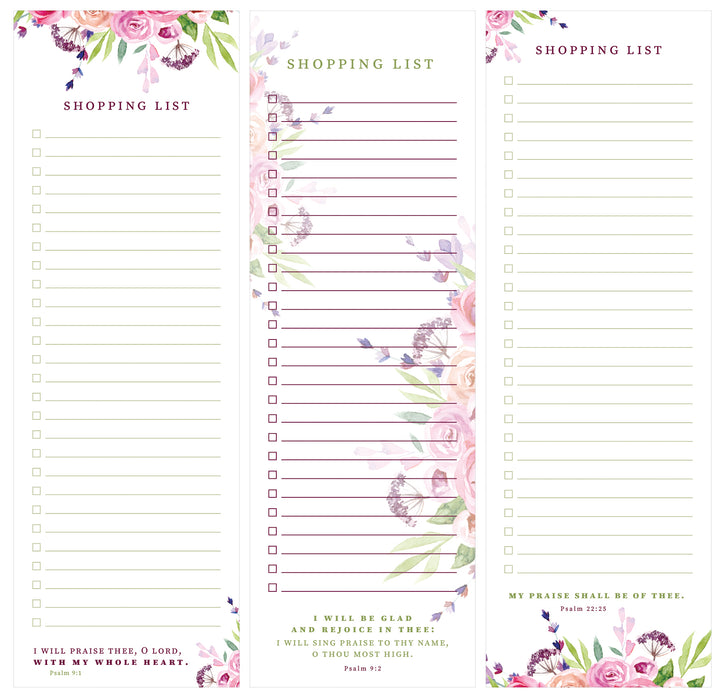 Shopping List Notepad