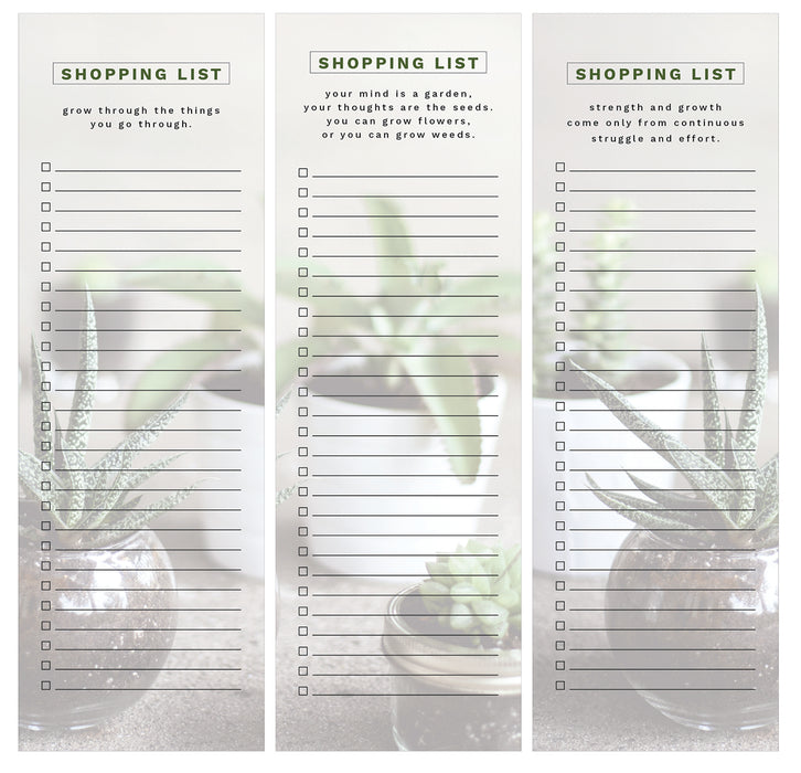 Shopping List Notepad