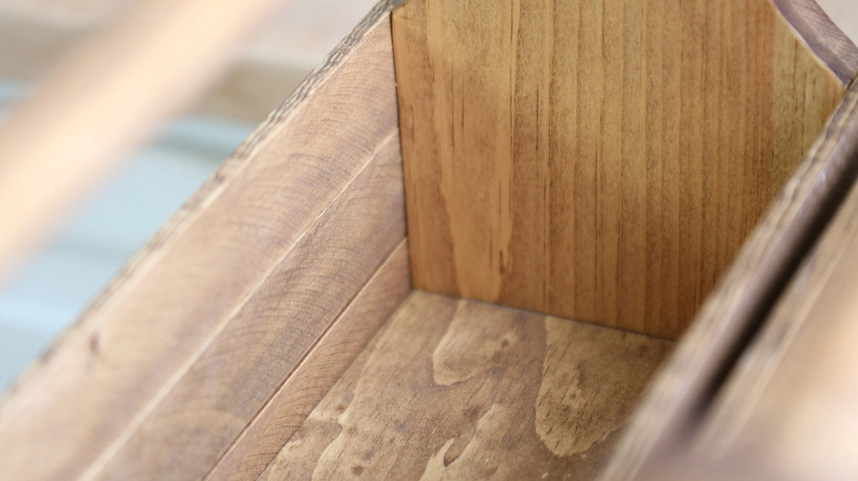 Pine Wood Utility Crate